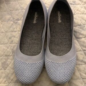 Allbirds Women's Soft Gray Knit Flats